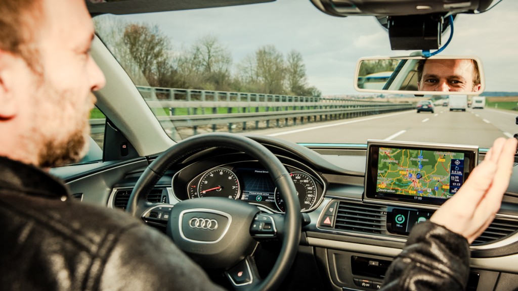 AUDI AG, Audi A7 Concept, Piloted Driving, auf der Autobahn A9 z